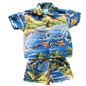 RJC Hawaiian baby outfit